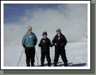 Tess, Elliot and Madeleine.  This was Elliot's and Madeleine's first time.  My sister-in-law Cherry was the wonderful instructor and now everyone knows how to ski except Clark.  Maybe next time!