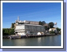 Alcatraz as we were arriving on our boat.