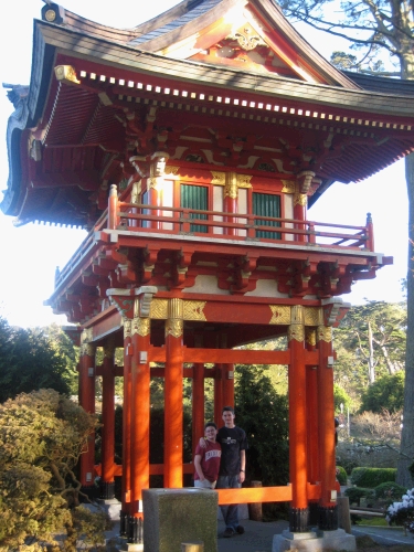 Another fun place in the Golden Gate Park is the Japanese Tea Garden...