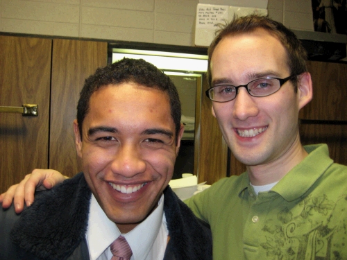 Elder Mailo with Elder Brown.