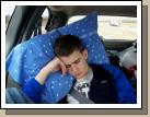 Elliot enjoying the exciting drive to Arizona.