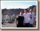 The Arizona side of Hoover Dam - a good place to stop and stretch.