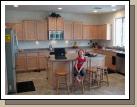 A nice big kitchen for the Jared the gourmet chef.