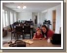 Looking from the kitchen towards the family room.