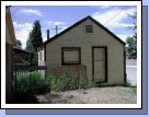 The old workshop where my Great Grandfather Wilford Lewis Breinholt would cut monuments out of stone for headstones.