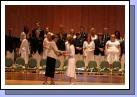 Tess receiving her diploma from the Head of School, Nancy Heuston.