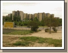 Our building complex as seen from the train.