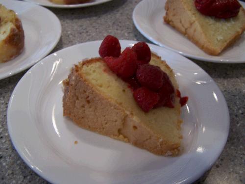 We had a yummy fresh lime, raspberry cake that Madeleine made from our new ward cookbook.