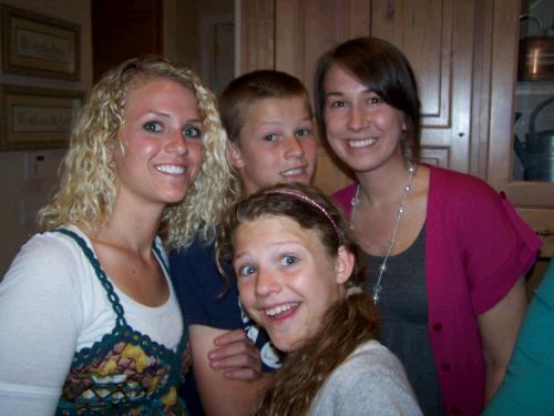 Children of Alan's cousin Karlan Richards: Brooke, McKay, Josie and Brittany (Karlan's daugher-in-law)