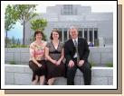 Tess was ready and excited to go to the temple -- it was a great day.