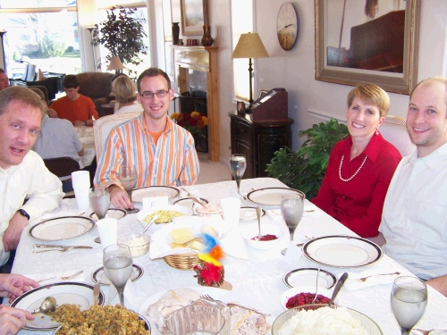 L-R: Mark Morgan, Phillip, Melinda & Jared Crapo