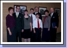 All of us with my uncle and aunt, Mark and Susan Breinholt.  My Uncle Mark is the second counselor in the MTC Mission Presidency.  He conducted the orientation session we attended -- it was extra special for us to have them there promising to "keep" an eye on him during his stay in the MTC.