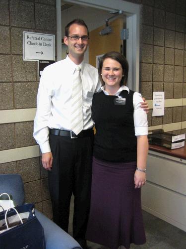 Last Sunday with Loren -- so fun for me that he works at the MTC!
