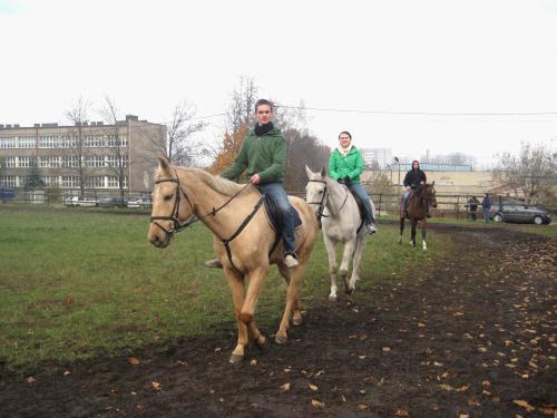 I'm the one on the white horse!