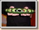 And here is the aforementioned zucchini representing the phases of the moon.