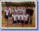 Madeleine's 8th grade Waterford Volleyball team.  They took second place in Regionals - but just barely...it was soooooo clooooose!  
Madeleine is number 6 on her knees in the front row.