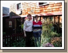 My friend Melora and me at Pickety Place in Mason New Hampshire.  A very fun place to have lunch -- a bit of a tradition with us now.