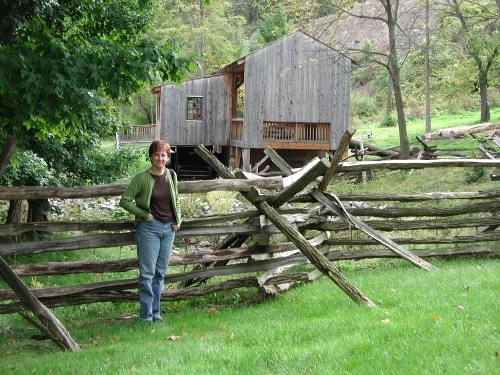 I loved the old fence, well...at least the new fence looking like an old fence...