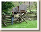 I loved the old fence, well...at least the new fence looking like an old fence...