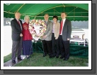 From the right: Alan, his sister Diane, his brother Barrie, and his parents, Pat and Wally.  What a great family.