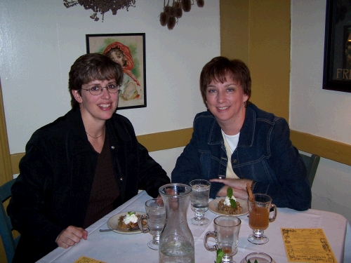 Melora and I enjoyed a yummy lunch there -- a favorite tradition of ours!