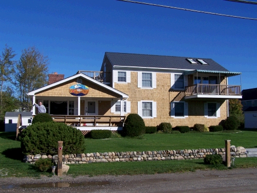 Our beach house in Maine -- just a short walk to the beach.