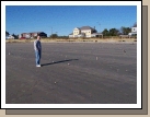 The beach across the street from our house.  The morning after the storm, the beach was covered with huge clams just sitting on the surface for anyone who wanted to go home and make some wonderful clam chowder...