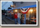 Ready for dinner at Mabel's -- a favorite Kennebunkport resturaunt known to have served the senior Bushes and Rachel Ray.