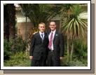 At the mission home with my trainee, Elder Harper. 