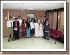 Elizabeth's baptism with some ward members. Hermano Fernando Caldern, our ward mission leader, is on the far left. He helped us out so much.
