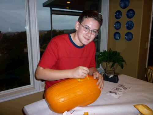 Another year of pumpkin carving...