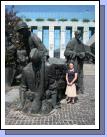 Warsaw Uprising monument.