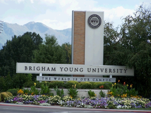 Good old BYU -- everyone loves to make fun of it, but it really is a fine university and Tess is lucky to be there.