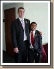 Elder McLean with his new companion, Elder Valente.  